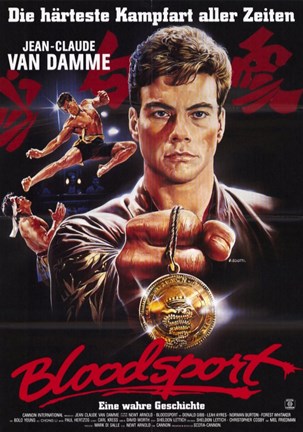 Framed Bloodsport Print