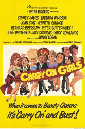 Framed Carry on Girls Print