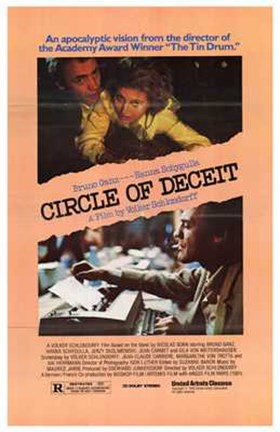 Framed Circle of Deceit Print