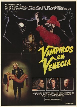 Framed Vampire in Venice Print