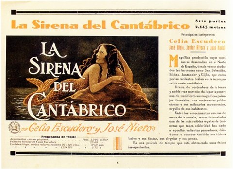 Framed Sirena Del Cantabrico  La Print