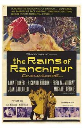 Framed Rains of Ranchipur Print