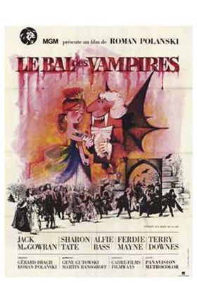 Framed Fearless Vampire Killers With Jack MacGowran Print