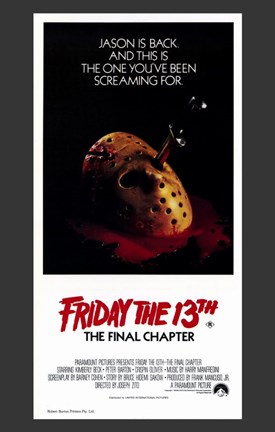 Framed Friday the 13Th Part 4 --The Final Chapter Print