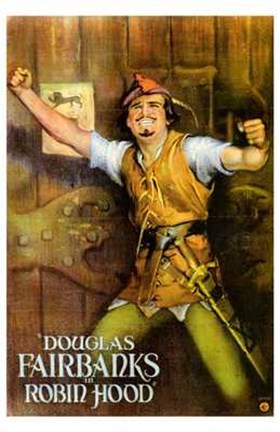 Framed Robin Hood - Douglas Fairbanks Print