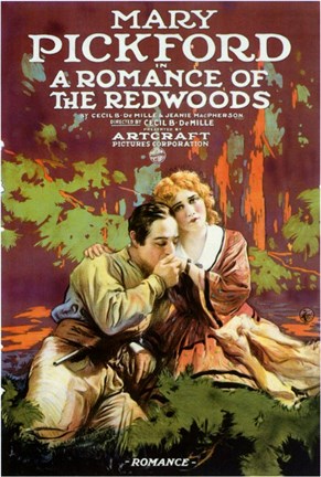 Framed Romance of the Redwoods Print