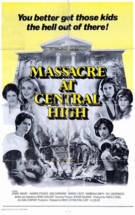 Framed Massacre At Central High Print