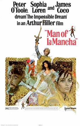 Framed Man of La Mancha Print