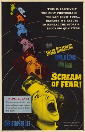 Framed Scream of Fear Print