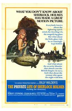 Framed Private Life of Sherlock Holmes Print