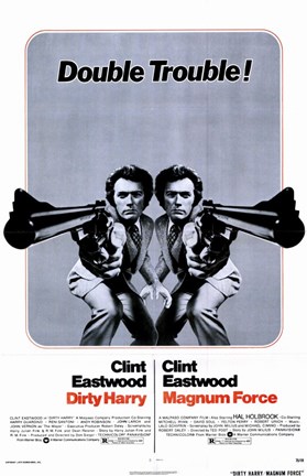 Framed Magnum Force-Dirty Harry Print