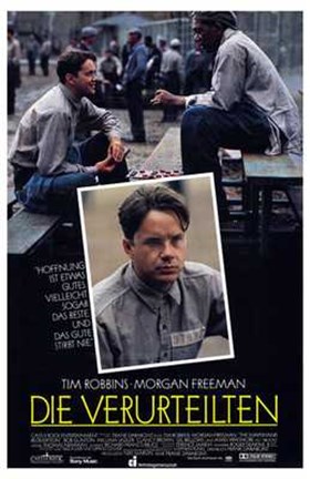 Framed Shawshank Redemption Tim Robbins Print