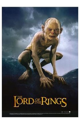 Framed Lord of the Rings: Return of the King Gollum Print