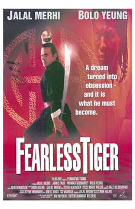 Framed Fearless Tiger Print