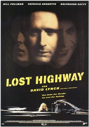 Framed Lost Highway - Faces Print