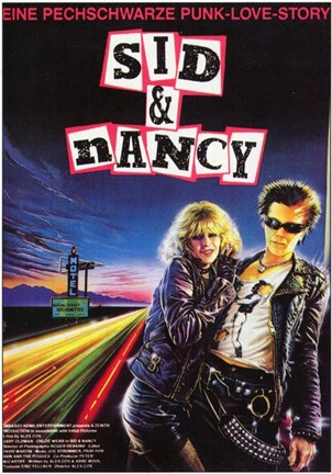 Framed Sid and Nancy - Punk love story Print