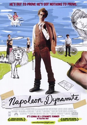 Framed Napoleon Dynamite Nothing to Prove Print