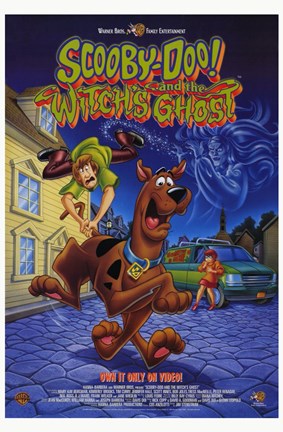 Framed Scooby-Doo and the Witch&#39;s Ghost Print