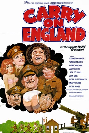 Framed Carry on England Print