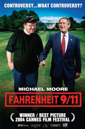 Framed Fahrenheit 9-11 Print