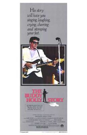 Framed Buddy Holly Story Tall Print