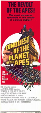 Framed Conquest of the Planet of the Apes Mcdowall And Murray Print
