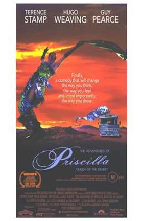 Framed Adventures of Priscilla  Movie Poster Print