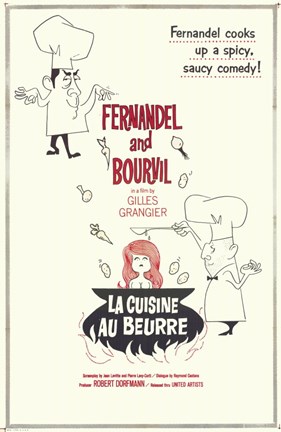Framed Cuisine Au Beurre  La Print