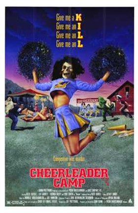 Framed Cheerleader Camp Print