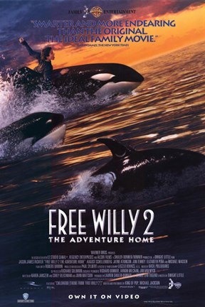Framed Free Willy 2 the Adventure Home Print