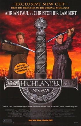 Framed Highlander: Endgame Movie Print