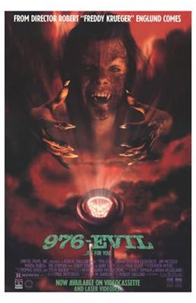 Framed 976-Evil Print