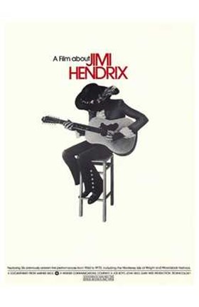 Framed Film About Jimi Hendrix Print