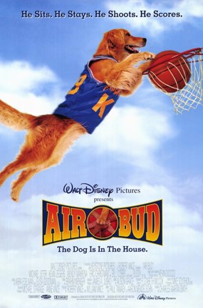 Framed Air Bud: Golden Receiver (basketball) Print