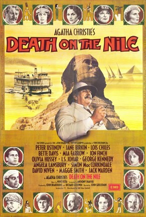 Framed Death on the Nile Peter Ustinov Print