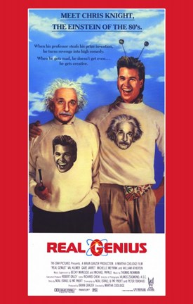 Framed Real Genius Print