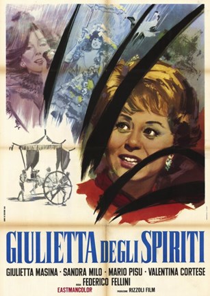 Framed Juliet of the Spirits Italian Print