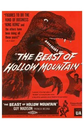Framed Beast of Hollow Mountain Print