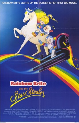Framed Rainbow Brite Print