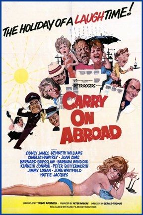 Framed Carry on Abroad Print