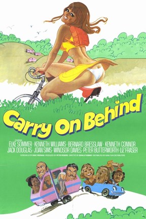 Framed Carry on Behind Print