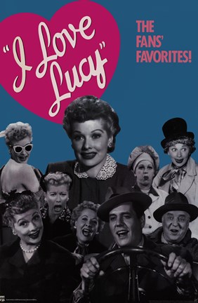 Framed I Love Lucy Print