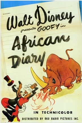 Framed African Diary Print
