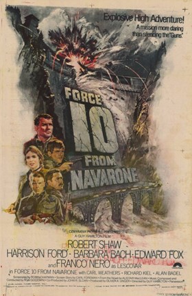 Framed Force 10 from Navarone Print