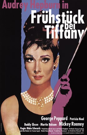 Framed Breakfast At Tiffany&#39;s (german) Print