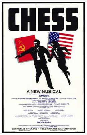 Framed Chess (Broadway Musical) Print