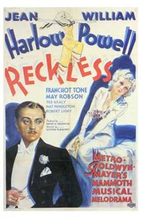 Framed Reckless - Harlow Powell Print