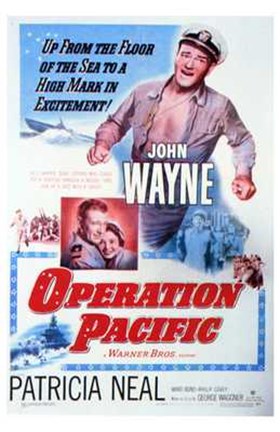 Framed Operation Pacific Print