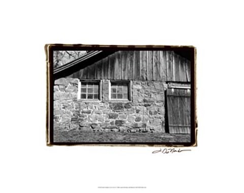 Framed Barn Windows #2 Print