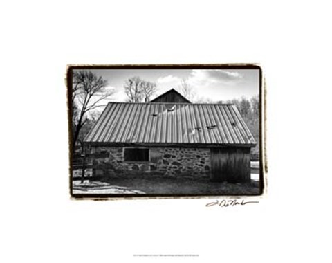 Framed Barn Windows #3 Print